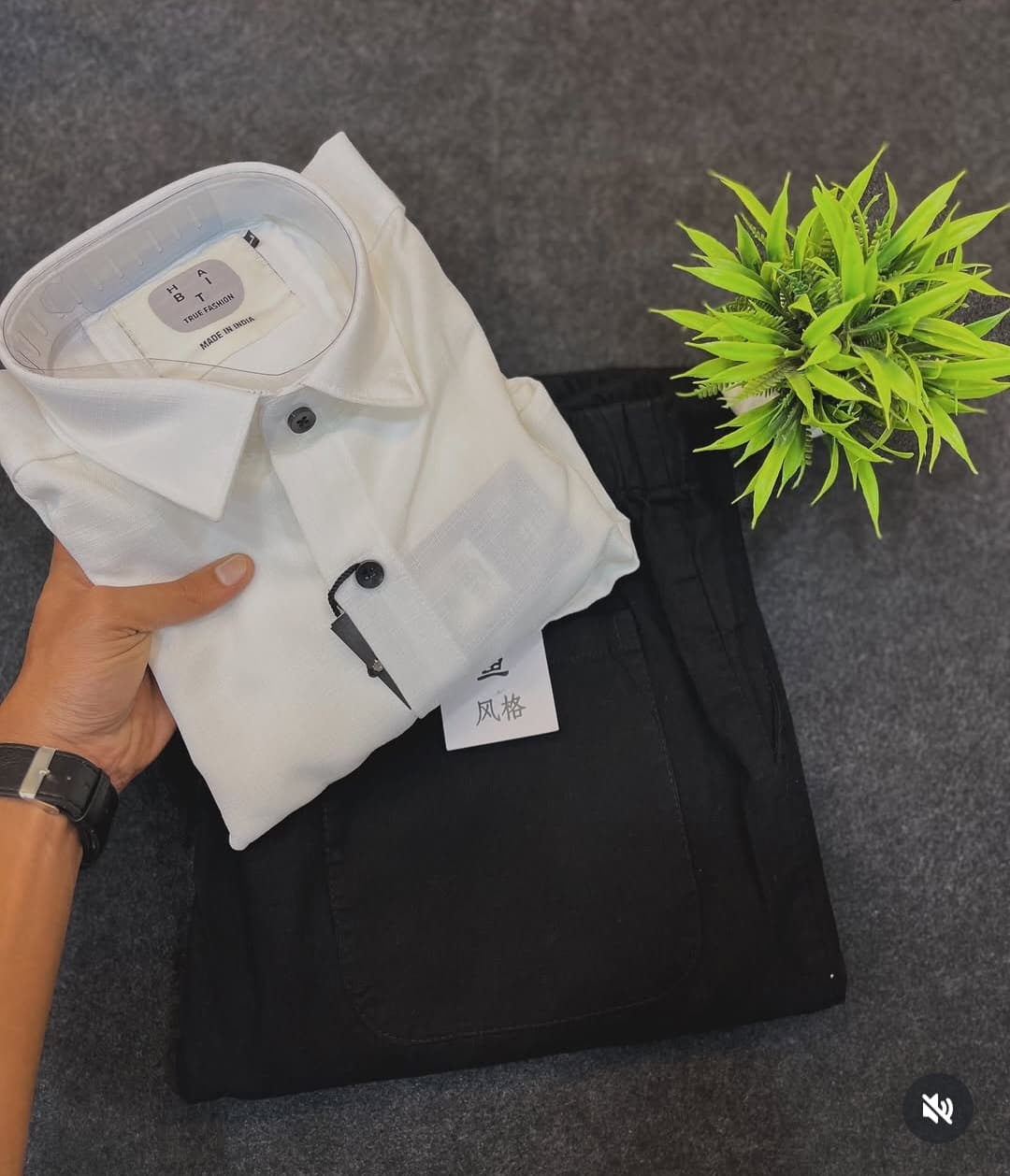 Formal shirt & pant combo